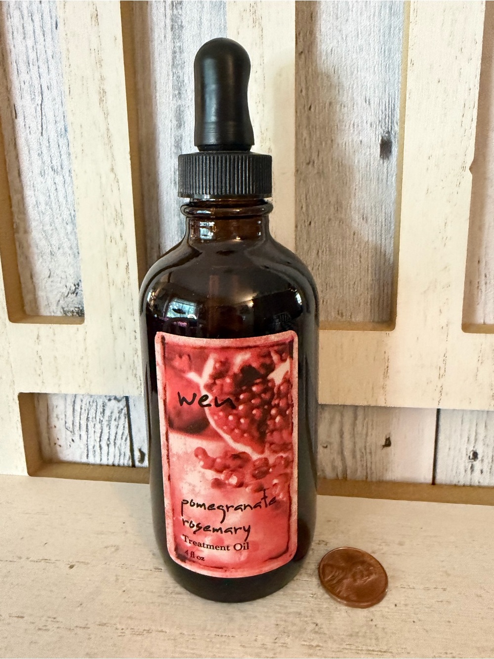 WEN By Chaz Dean Pomegranate Rosemary Treatment Oil 4oz NEW Without Box